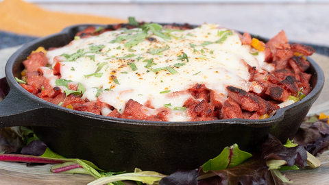 Cassava Shepard’s Pie with Checo Popular