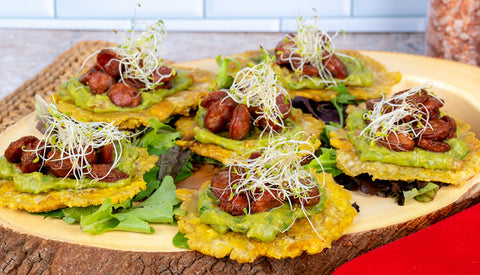 Tostone Sliders with El Bori Chorizo