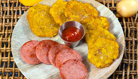Campesino Salami with Tostones