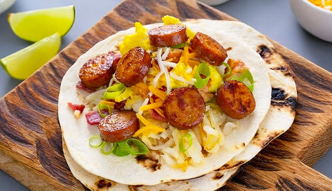 El Pana Chorizo & Cheese Arepas