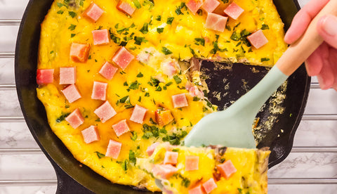 Induveca con Jalapeno Spinach Frittata