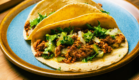Chorizo Tacos with VerMex Chorizo