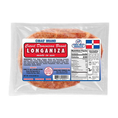 Cibao Cured Longaniza VP