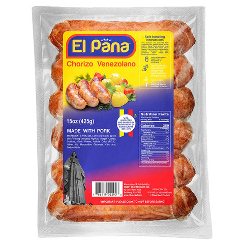 Chorizo ​​Venezolano El Pana - 15 oz