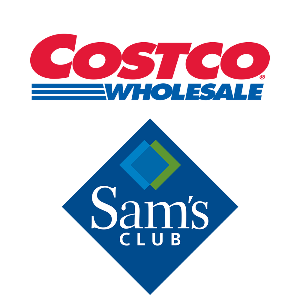 New Distribution: Costco and Sam's Club