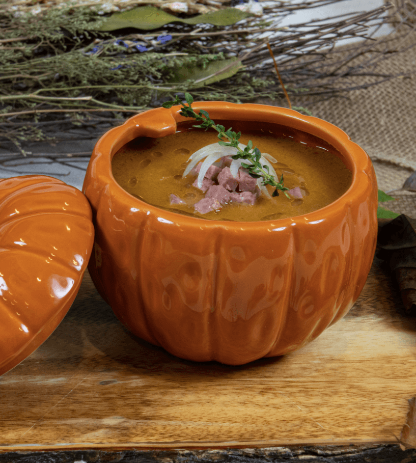 Pumpkin and Garlic Soup - Cibao Meat Products